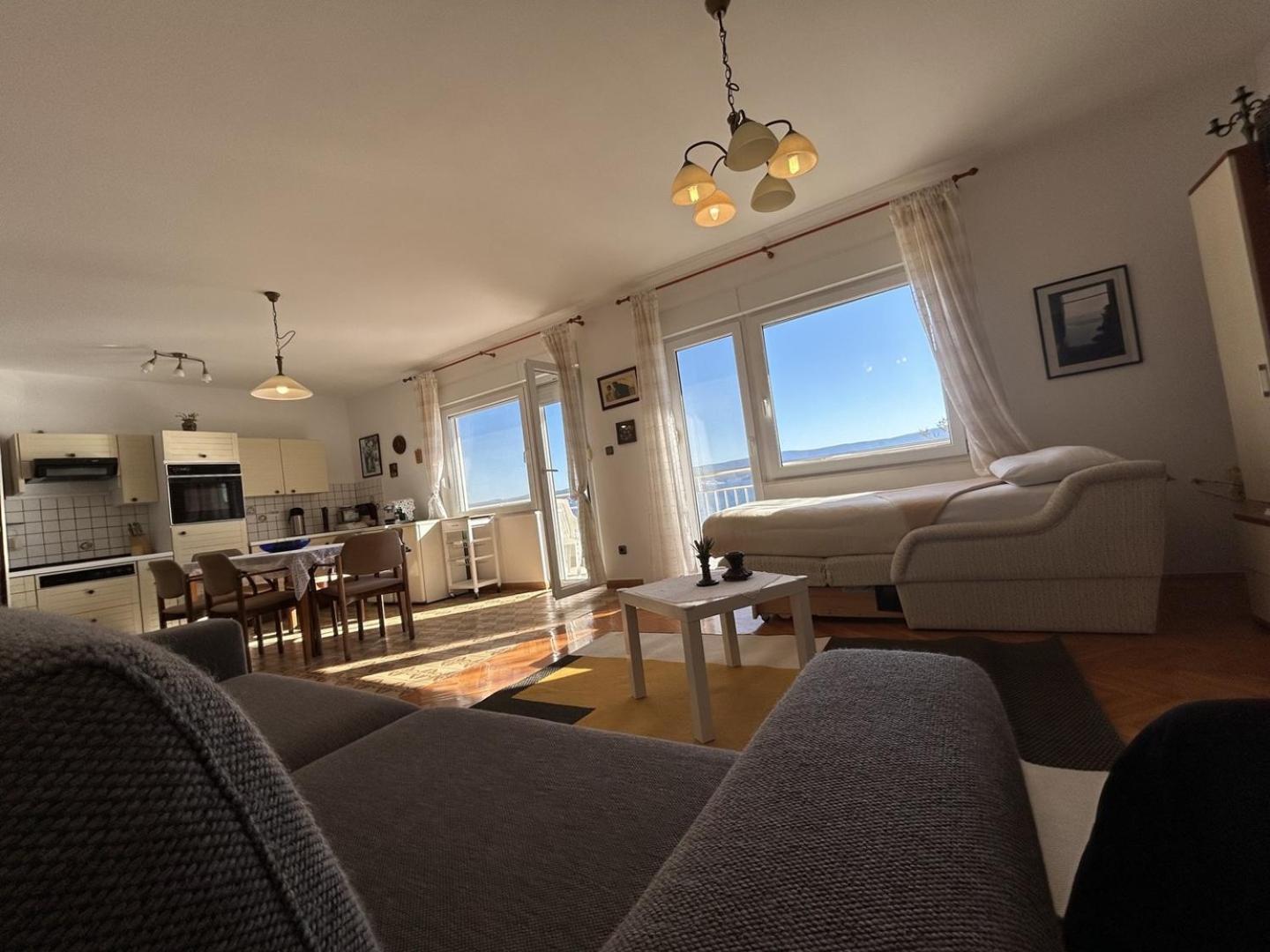Azure Apartments By The Sea Near City Omis Bagian luar foto